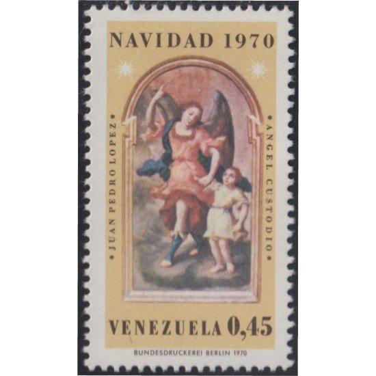 Venezuela 816 1970 Navidad Christmas MNH Venezuela 816 1970 Navidad Christmas MNH
