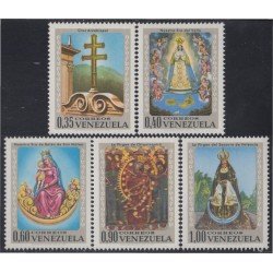 Venezuela 811/15 1970 Representaciones religiosas MNH Venezuela 811/15 1970 Representaciones religiosas MNH