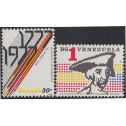 MI2 Venezuela 1026/27 1978 Bicentenario de la Integración Carlos III MNH MI2 Venezuela 1026/27 1978 Bicentenario de la Integración Carlos III MNH