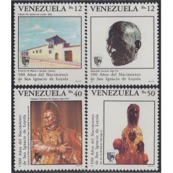 Venezuela 1517/20 1991 San Ignacio de Loyola MNH