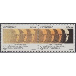 Venezuela 1386/87 1988 Carlos Eduardo Frías MNH Venezuela 1386/87 1988 Carlos Eduardo Frías MNH