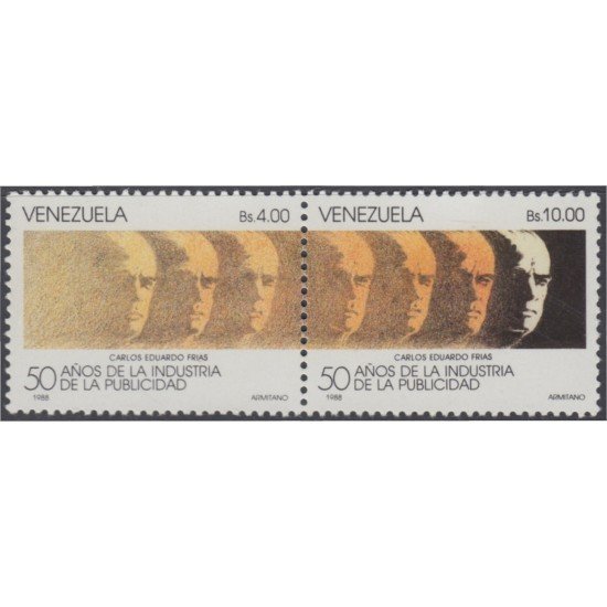 Venezuela 1386/87 1988 Carlos Eduardo Frías MNH Venezuela 1386/87 1988 Carlos Eduardo Frías MNH