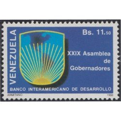Venezuela 1374 1988 Banco Interamericano de Desarrollo MNH Venezuela 1374 1988 Banco Interamericano de Desarrollo MNH