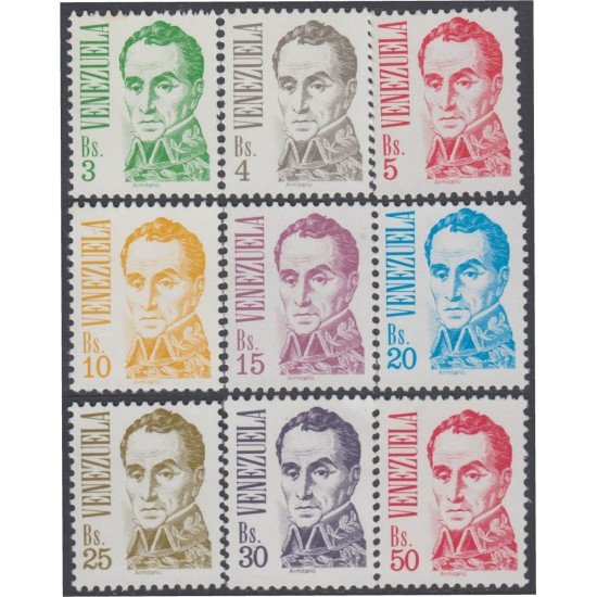 Venezuela 1373AJ 1987 Simón Bolívar MNH Venezuela 1373AJ 1987 Simón Bolívar MNH