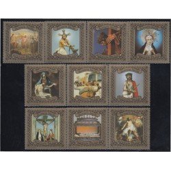 Venezuela 1280/89 1987 Semana Santa MNH Venezuela 1280/89 1987 Semana Santa MNH