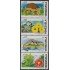 FL1 Venezuela 1244/47 1986 Fauna y flora venezolana flores reptiles MNH