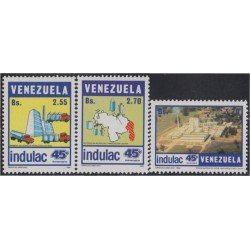 Venezuela 1217/19 1986 Centros de recepción y producción láctea MNH Venezuela 1217/19 1986 Centros de recepción y producción láctea MNH
