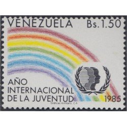 Venezuela 1184 1985 Año Internacional de la Juventud MNH Venezuela 1184 1985 Año Internacional de la Juventud MNH