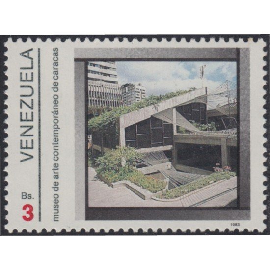 Venezuela 1182 1985 Museo de Arte Contemporáneo MNH Venezuela 1182 1985 Museo de Arte Contemporáneo MNH
