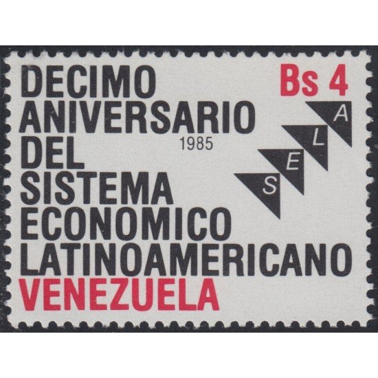 Venezuela 1170 1985 10º Aniversario del Sistema Económico Latinoamericano MNH Venezuela 1170 1985 10º Aniversario del Sistema Económico Latinoamericano MNH