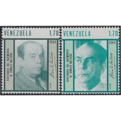 Venezuela 1166/67 1985 Rómulo Gallegos MNH Venezuela 1166/67 1985 Rómulo Gallegos MNH