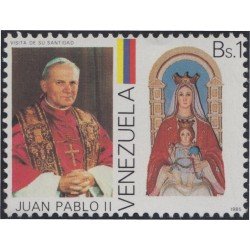 Venezuela 1164 1985 Visita de su Santidad Juan Pablo II MNH Venezuela 1164 1985 Visita de su Santidad Juan Pablo II MNH