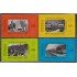 Venezuela 1148/51 1984 Historia del transporte Trenes Trains MNH