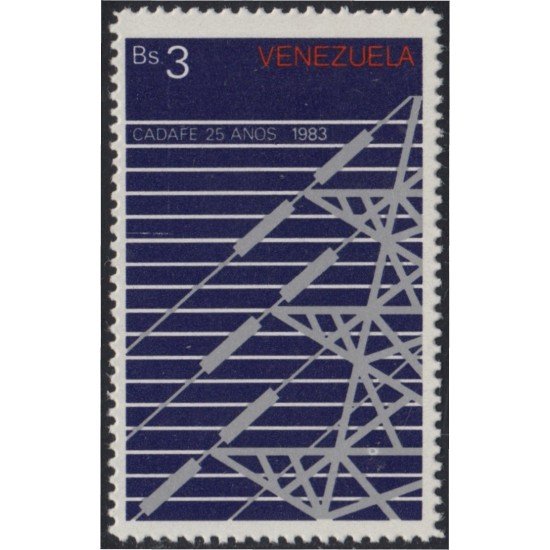 Venezuela 1142 1983 CADAFE 25 Años MNH