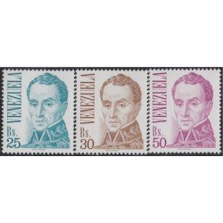 Venezuela 1139/41 1983 Simón Bolívar MNH Venezuela 1139/41 1983 Simón Bolívar MNH