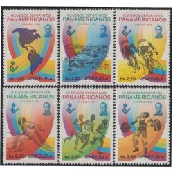 Venezuela 1133/38 1983 IX Juegos Panamericanos MH Venezuela 1133/38 1983 IX Juegos Panamericanos MH