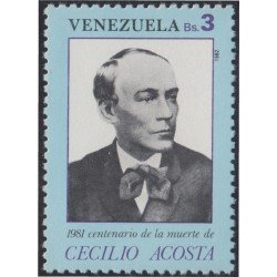 Venezuela 1110 1982 Cecilio Acosta MNH Venezuela 1110 1982 Cecilio Acosta MNH