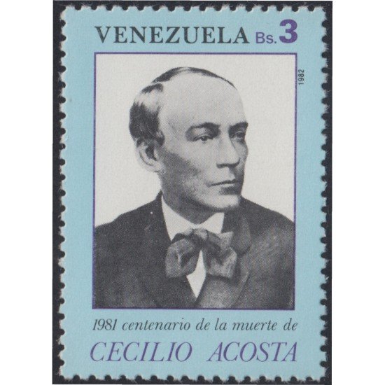 Venezuela 1110 1982 Cecilio Acosta MNH Venezuela 1110 1982 Cecilio Acosta MNH