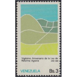 VAR3 Venezuela 1103 1982 Vigésimo Aniversario de la Ley de Reforma Agraria MNH VAR3 Venezuela 1103 1982 Vigésimo Aniversario de la Ley de Reforma Agraria MNH