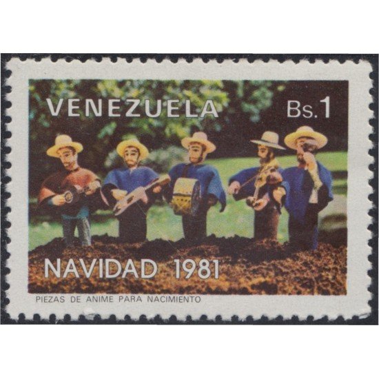 Venezuela 1098 1981 Navidad Christmas MNH Venezuela 1098 1981 Navidad Christmas MNH