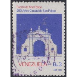 Venezuela 1092 1981 Fuerte de San Felipe usados Venezuela 1092 1981 Fuerte de San Felipe usados