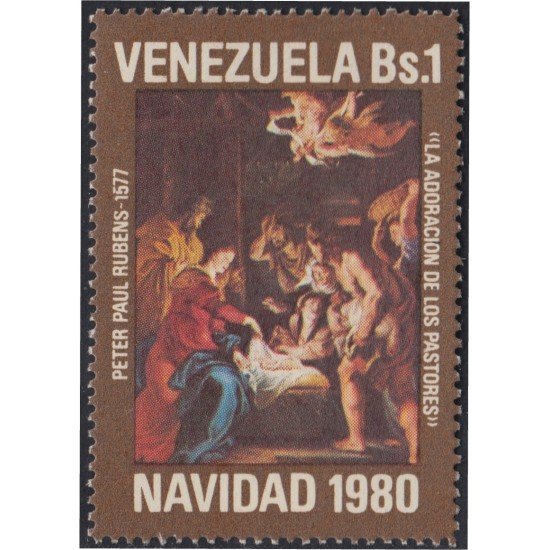Venezuela 1086 1980 Navidad Christmas MNH Venezuela 1086 1980 Navidad Christmas MNH