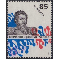 Venezuela 1077 1980 Bernardo O´Higgins usados Venezuela 1077 1980 Bernardo O´Higgins usados