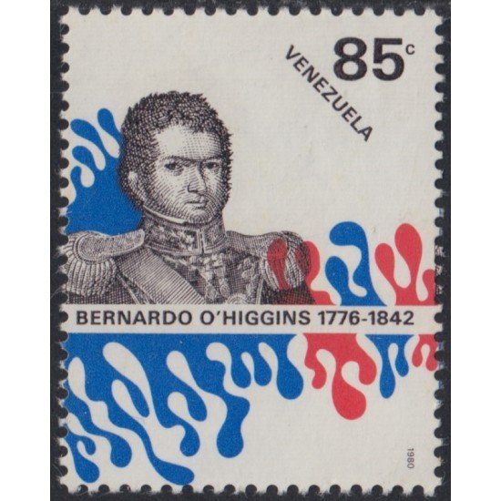 Venezuela 1077 1980 Bernardo O´Higgins MNH Venezuela 1077 1980 Bernardo O´Higgins MNH