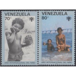 Venezuela 1058/59 1979 Año Internacional del niño MNH Venezuela 1058/59 1979 Año Internacional del niño MNH