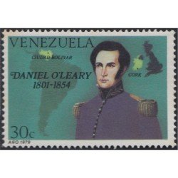 Venezuela 1057 1979 Daniel O´leary MNH Venezuela 1057 1979 Daniel O´leary MNH