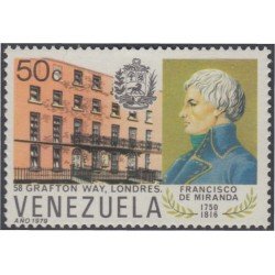 Venezuela 1056 1979 Francisco de Miranda MNH Venezuela 1056 1979 Francisco de Miranda MNH