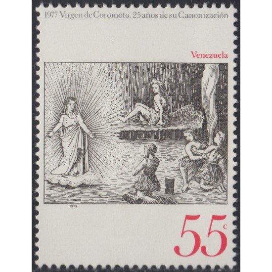 Venezuela 1055 1979 Virgen de Coromoto MNH Venezuela 1055 1979 Virgen de Coromoto MNH