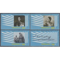 Venezuela 1046/49 1979 Bicentenario de San Martín MNH Venezuela 1046/49 1979 Bicentenario de San Martín MNH