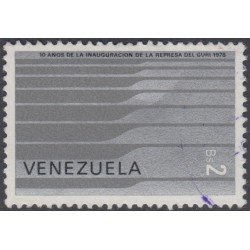 Venezuela 1045 1979 10 Años de la Inauguración de la Represa del Guri usados Venezuela 1045 1979 10 Años de la Inauguración de la Represa del Guri usados