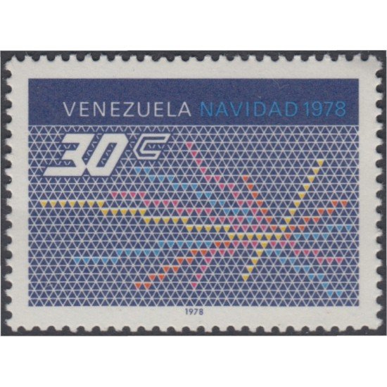 Venezuela 1043 1978 Navidad Christmas MNH Venezuela 1043 1978 Navidad Christmas MNH