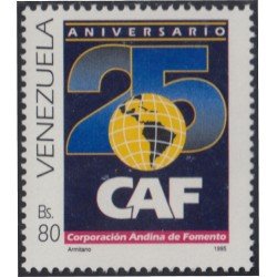 Venezuela 1751 1995 Corporación Andina de Fomento MNH Venezuela 1751 1995 Corporación Andina de Fomento MNH