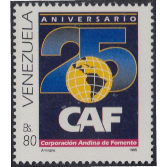 Venezuela 1751 1995 Corporación Andina de Fomento MNH Venezuela 1751 1995 Corporación Andina de Fomento MNH