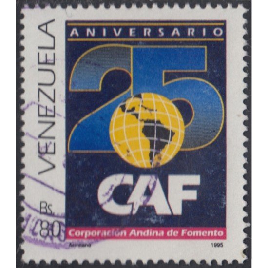 Venezuela 1751 1995 Corporación Andina de Fomento usados Venezuela 1751 1995 Corporación Andina de Fomento usados