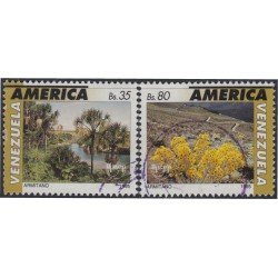 Venezuela 1773/74 1995 América Upaep Medio Ambiente usados