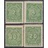 Paraguay Tasas 1/4 1903 Franqueo Deficiente MH