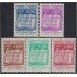 Paraguay A- 436/40 1966 Libro Parguay de Fuego de Rubén Darío MNH