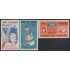 Paraguay A- 433/35 1966 Profesor Hermann Oberth Cohete Europa 1 Centenario de la Epopeya MNH