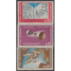 Paraguay A- 424/261966 Cosmonauta Edward White Foto de la luna Satélite MNH MH Paraguay A- 424/261966 Cosmonauta Edward White Foto de la luna Satélite MNH MH