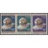 Paraguay A- 376/78 1964 Telstar Comunica los juegos olímpicos televisados al mundo MNH