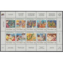 Venezuela 1858/67 1996 Navidad Christmas MNH Venezuela 1858/67 1996 Navidad Christmas MNH