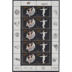 Venezuela 1835/36 1996 América Upaep Costumbres típicas MNH