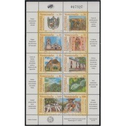 Venezuela 1805/14 1995 Ciudad Madre El Tocuyo MNH