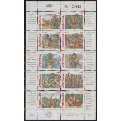 Venezuela 1775/84 1995 Aborígenes venezolanos MNH