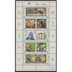 Venezuela 1449/58a 1989 Centenario de la Banca de Venezuela MNH