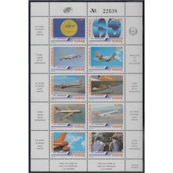 Venezuela 1220/29a 1986 Compañía aérea venezolana VIASA MNH Venezuela 1220/29a 1986 Compañía aérea venezolana VIASA MNH